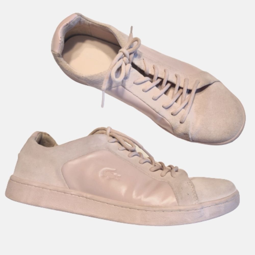 LaCoste "Carnaby EVO" pink fashion sneakers